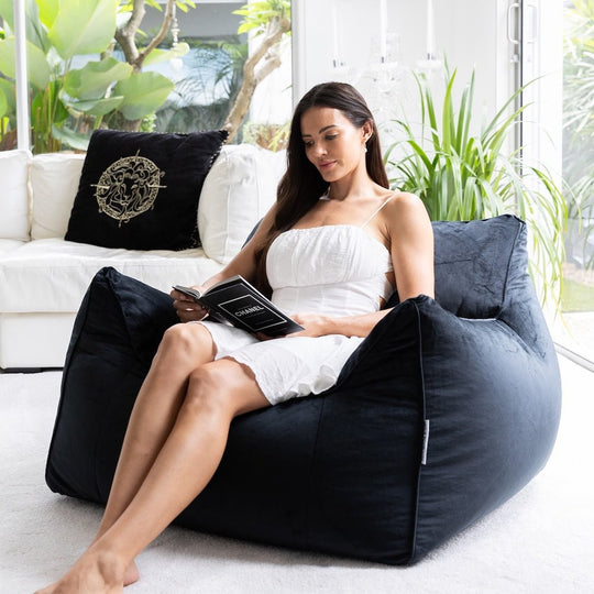 Teddy Chair Velvet - Bean Bags R Us